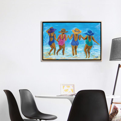 " Ladies On The Beach I " by Julie Derice