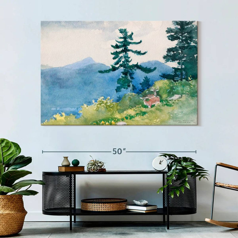 Alvord North Woods Club Adirondacks, 34" H x 51" W