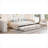 Guest and Bedroom Sleep Solutions Upholstered L-Shaped Daybed Soft Beige Full Size with Pop-Up Twin Trundle-1106510973