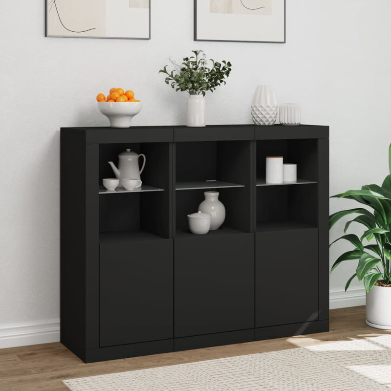 Azima 123cm Sideboard, Black