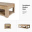 Table basse rustique moderne à 4 tiroirs Jorge-29950716