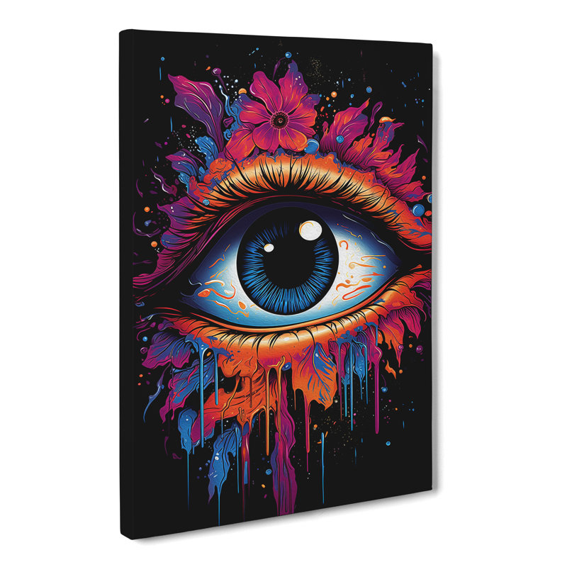 Eye Digital - Single Picture Frame Print, 76cm H x 50cm W x 3cm D
