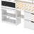 Heldreth Kids Twin Loft Bed with Drawers-1087352129