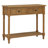 Farmhouse Narrow Console Table With 2 Drawers And Bottom Shelf-1839698878
