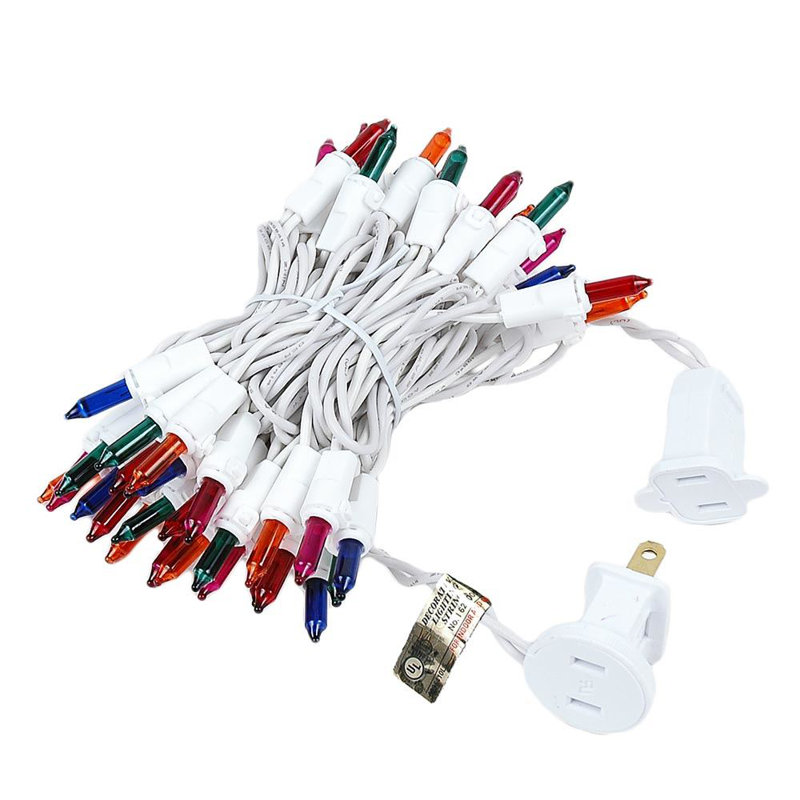 Mini-chaîne pour l’extérieur 11'50 ampoules Pirtle, Rouge / Vert / Noir, blanc