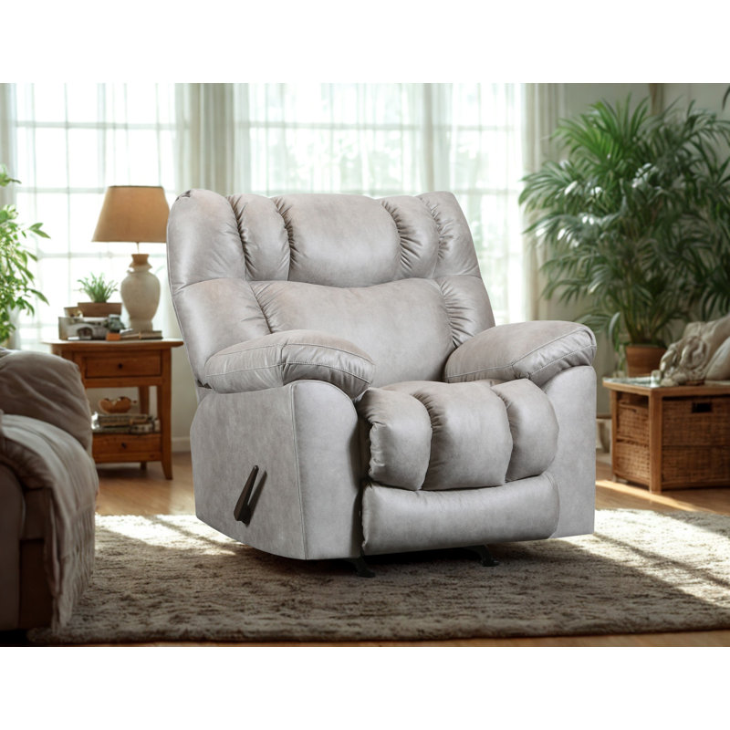 Fauteuil inclinable en argile, Gris foncé