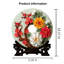 Elegant Ceramic Peace Knot Decoration - Auspicious New Chinese Home Accent-116142673