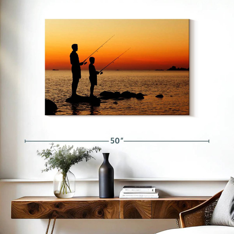 Senne Dad And Son Fishing