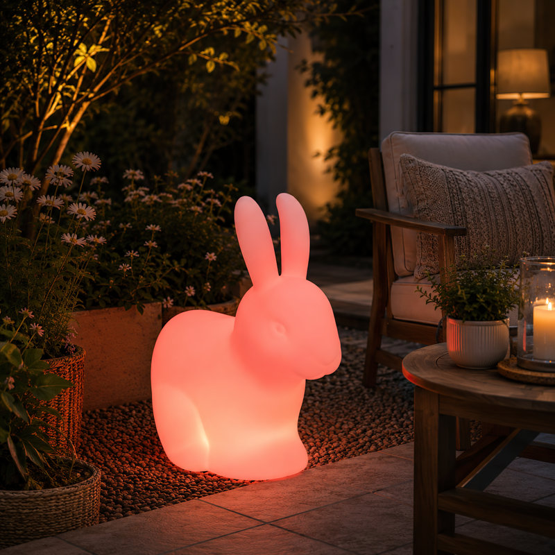 Lampe solaire sur pied pour l'extérieur
