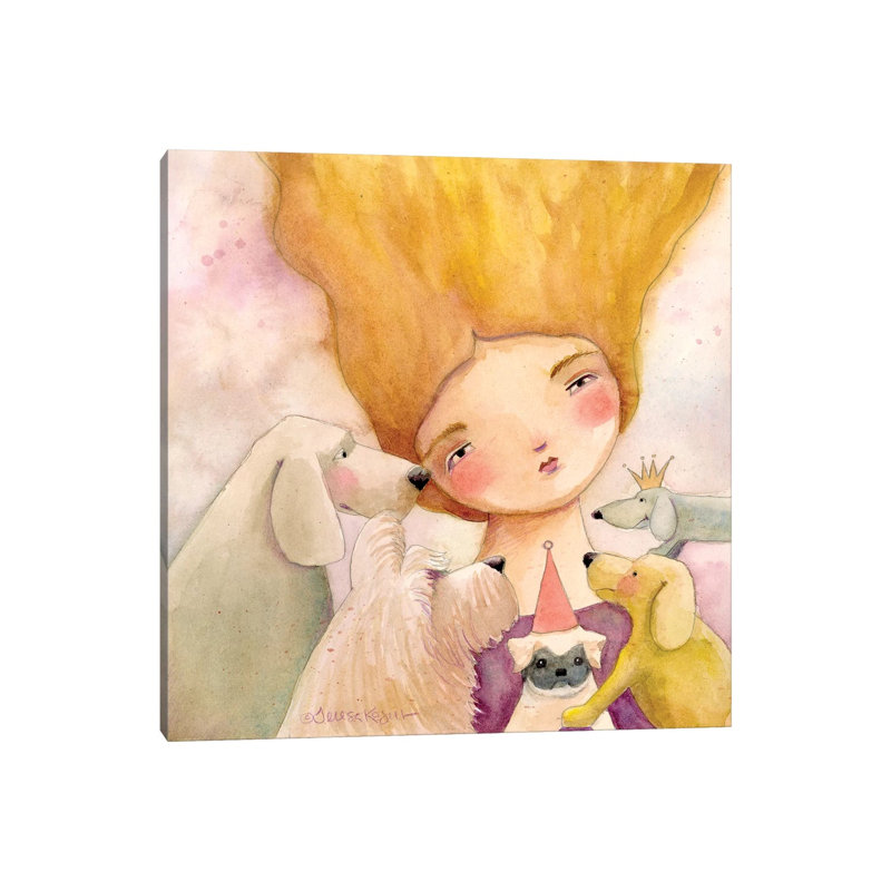 Loyalty by Teresa Kogut - Painting on Canvas, Wrapped Canvas, 45.72 cm H x 45.72 cm W x 1.91 cm D