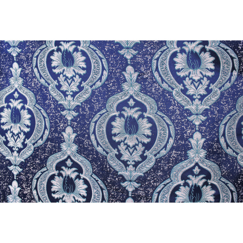 Paire de rideaux obscurcissant 100% polyester Riggin, Bleu marine