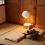 Lampe de table à DEL avec globe en verre givré, lampe sur pied Smart Compatible