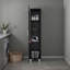 Armoire de rangement avec tablette fixe-130782403