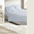 Modern Blue/grey Bedding Sets, Polyester Comforter And Sheets, Cal King