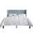 Eymi Velvet Upholstered Bed with 2 Nightstands-1631425414-1631425468