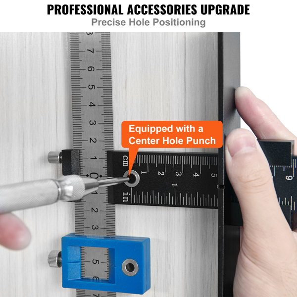VEVOR Cabinet Hardware Jig Aluminum Alloy and Stainless Steel Cabinet