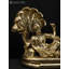 Statue de 3 pouces Sheshashayi Vishnu avec déesse Lakshmi