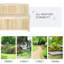 Solid Wood Fir Outdoor Bench