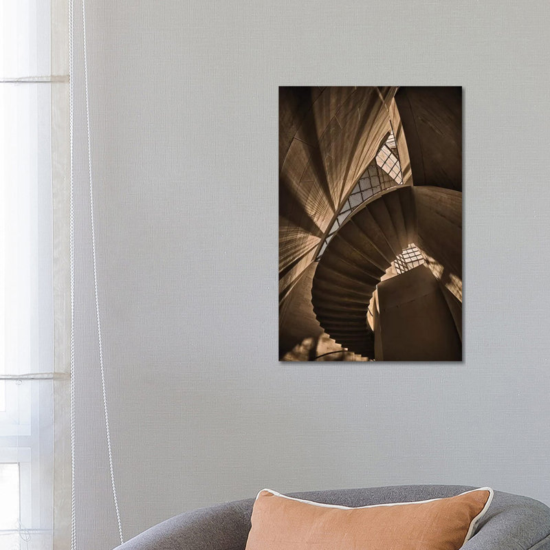 Escherism I 1 Piece Wrapped Canvas Wall Art, 66.04 cm H x 45.72 cm W x 3.175 cm D