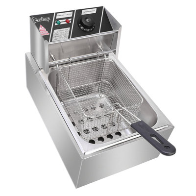 6L Countertop Stainless Steel Temperature Control Frying Machine