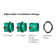 Hansgrohe iBox Universal Plus Rough In Valve with Service Stop for Hansgrohe and Axor Shower Trims Only