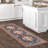 Hera Medallion SplashGuard Machine Washable Area Rug-627799598