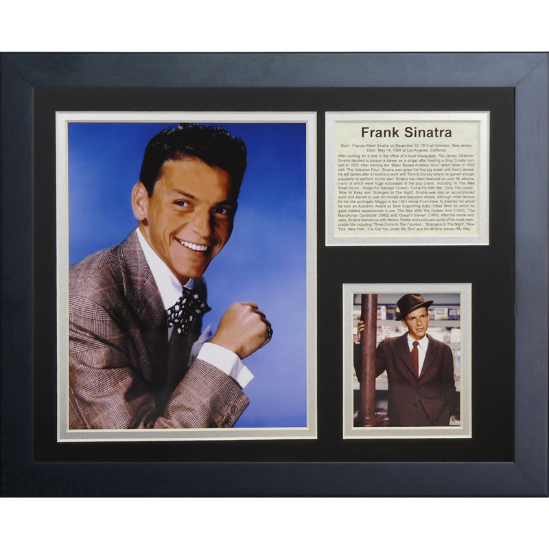 Souvenirs encadrée frank sinatra