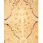 Tapis beige / marron noué à la main de conception unique 8 pi 1 po x 10 pi 4 po Keenan