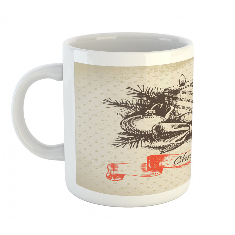 Grande tasse à café bougies