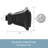 Richmond Adjustable 0.63" Single Curtain Rod-895105785-882195138
