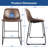 Parveena PU Leather Bar Stools With Back-1325406022-1307983426-1326549736