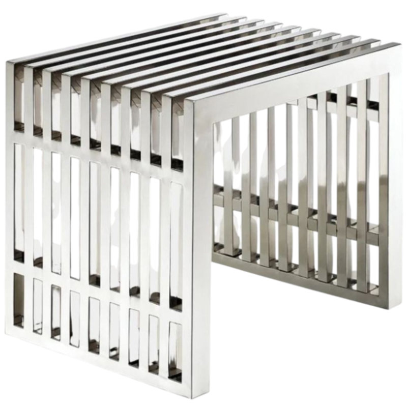 Petit banc en acier Aveiro