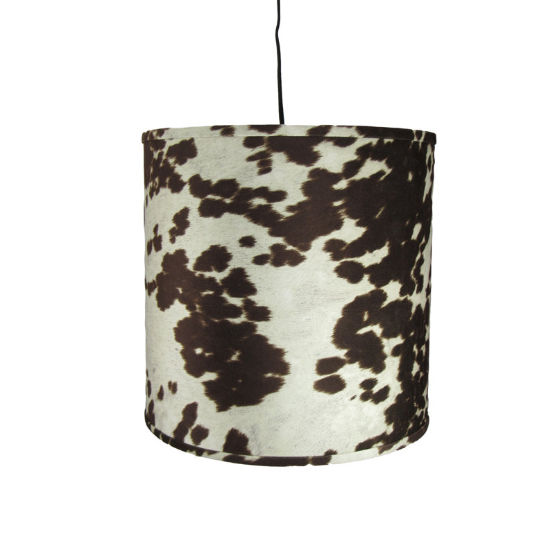 1 - Light Black/White Single Pendant