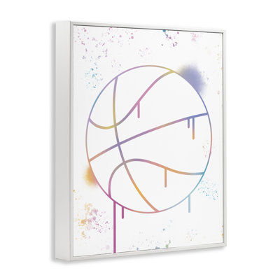 Estampe numérique Graffiti Basketball Drip, design par Marcus Prime