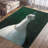 Non-Woven Soft Printed Rug with Intricate Traditional Floral Motifs in Warm Earth Tones Perfect for Home Decor-128735901