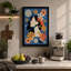 Blooms in Profile Mid-Century - Wrapped Canvas-2125599265-2125599289