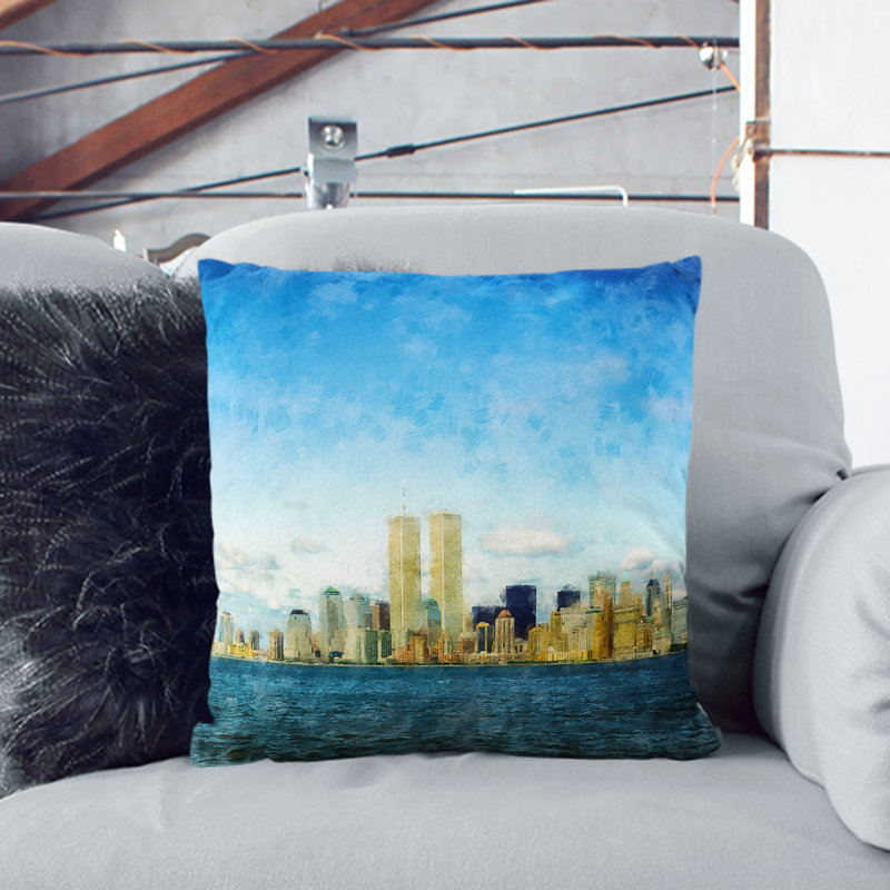Square Cushion, 55cm H x 55cm W x 20cm D