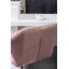 Tabourets de bar en métal Mauve