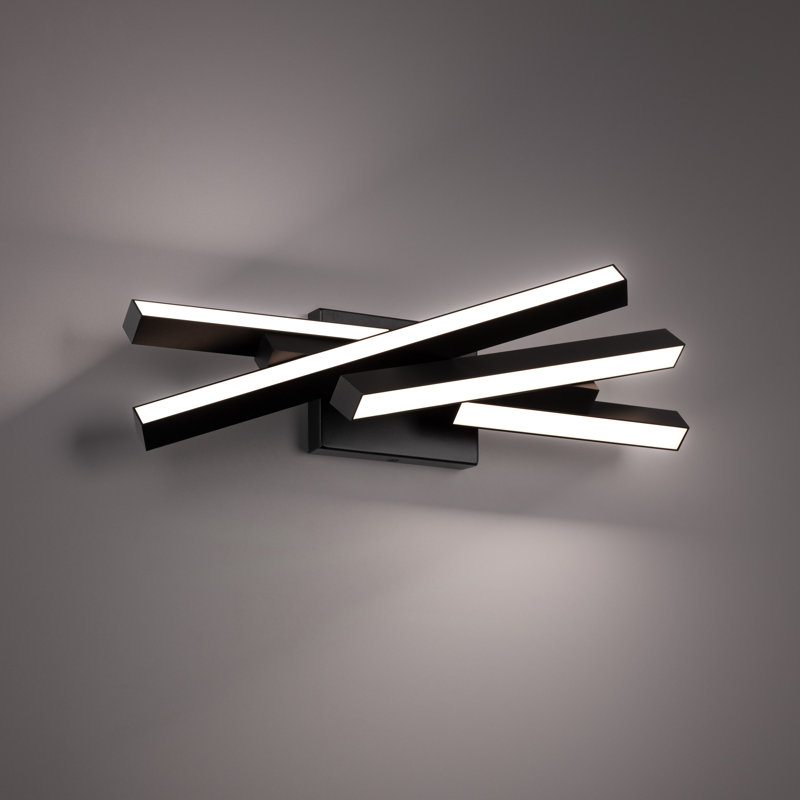 Parallax Dimmable LED Vanity Light, 2700K, 7"H x 20"W x 7.88"D