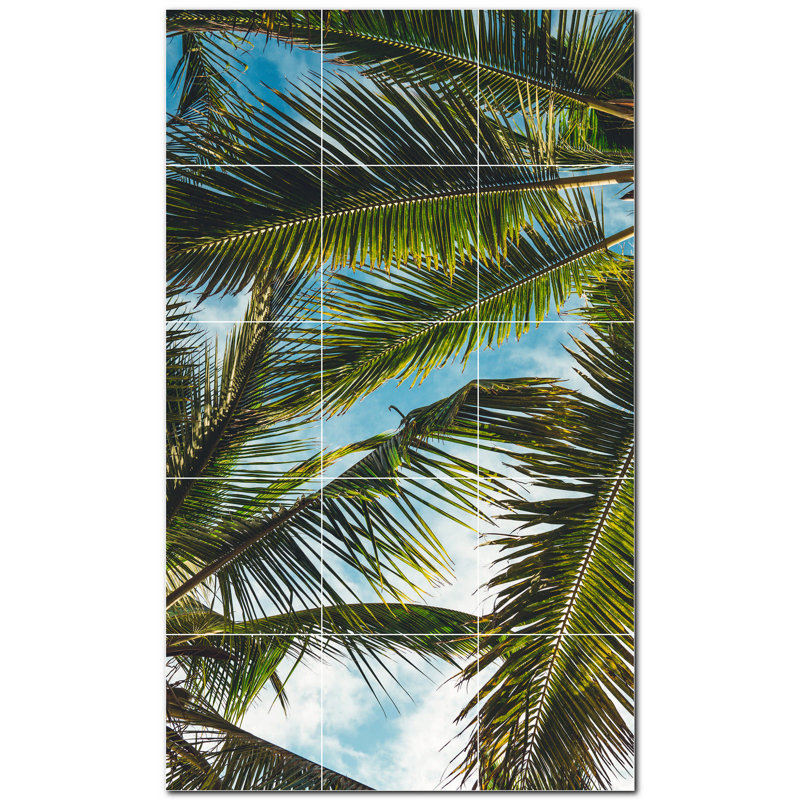Panneau décoratif en céramique satinée 6 po x 6 po