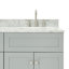 Partham 67" Freestanding Double Bathroom Vanity with Carrara Marble Top-93068102-137923386-137923388