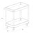 32'' H Utility Cart with Wheels-45017645