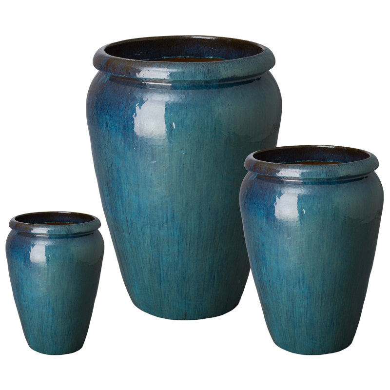 Izaguirre Handmade Ceramic Planter, 29" H x 18" W x 18" D