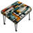 Metropolitan Cubic Geometric Patterns - Geometric Rectangle Ottoman