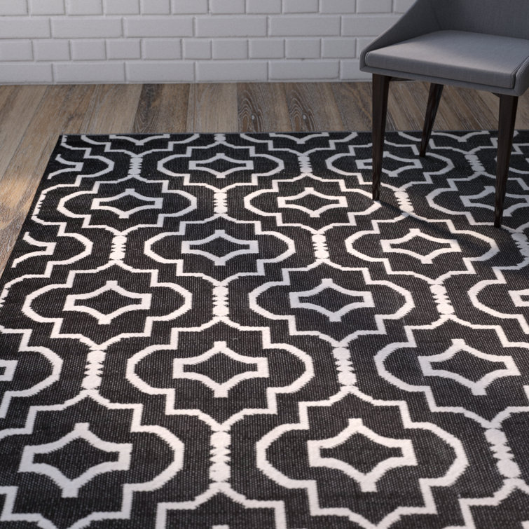 Smith Hand Woven Cotton Geometric Rug