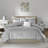 Soft Microfiber Bedding Sets, Metallic Modern Comfort For Home