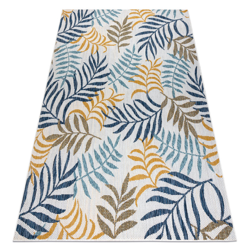 Duryea Geometric Indoor / Outdoor Area Rug, Rectangle 120 x 170cm