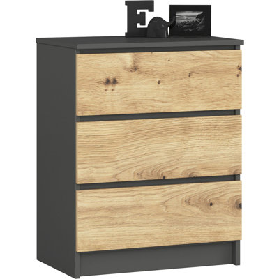 Gelincik 3 -Drawer Console