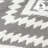Outdoor Rug Plastic Straw Rug Waterproof Patio Laurids Gray-1058050207