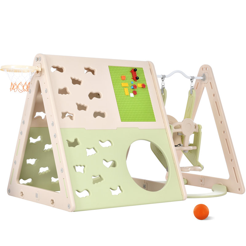 Gerhard Zoomie Kids 189cm W Vinyl Climber, Green